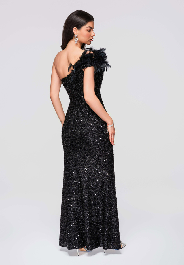 Evening dress LA-OM-DLR279 - black
