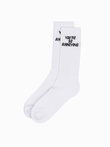 Men's socks - white U152