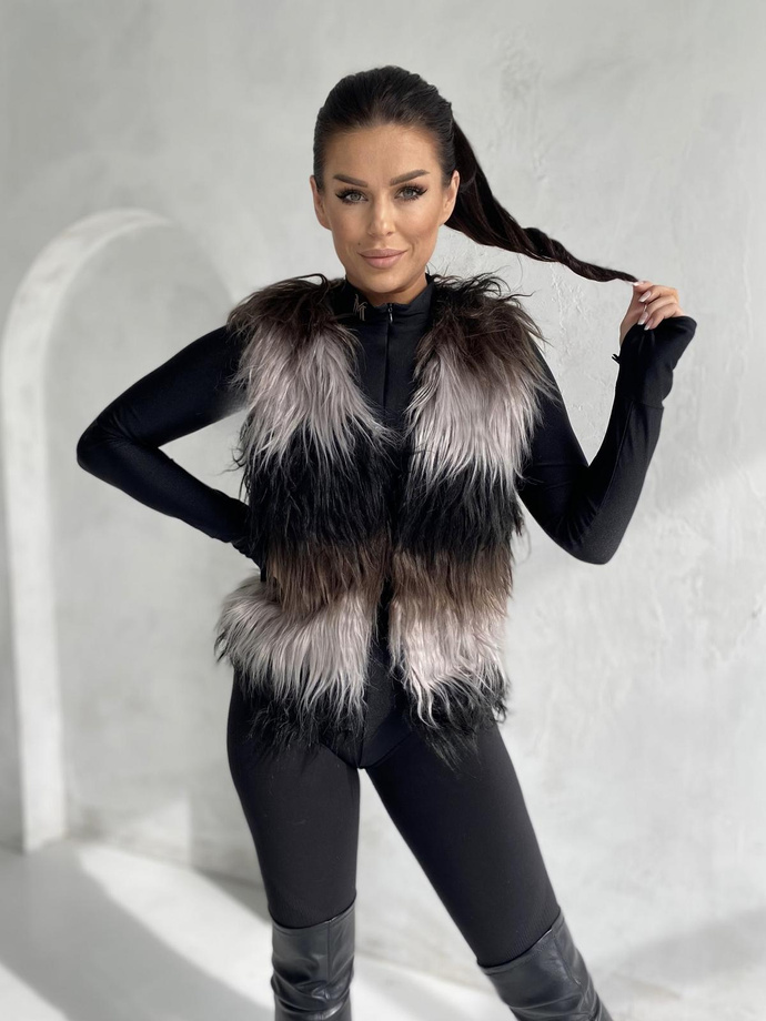 Women's vest VLR010 - graphite