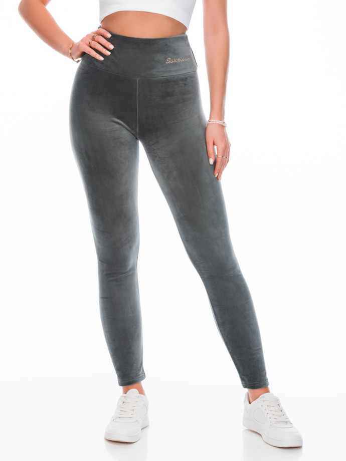 Women's leggings PLR245 - green