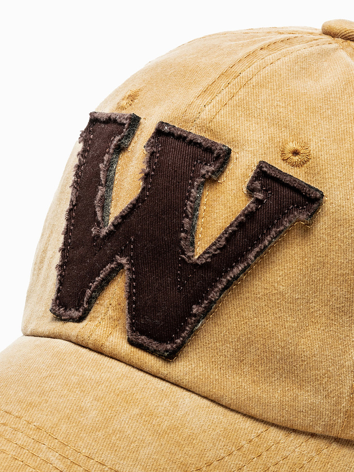 Men's baseball cap - yellow H079