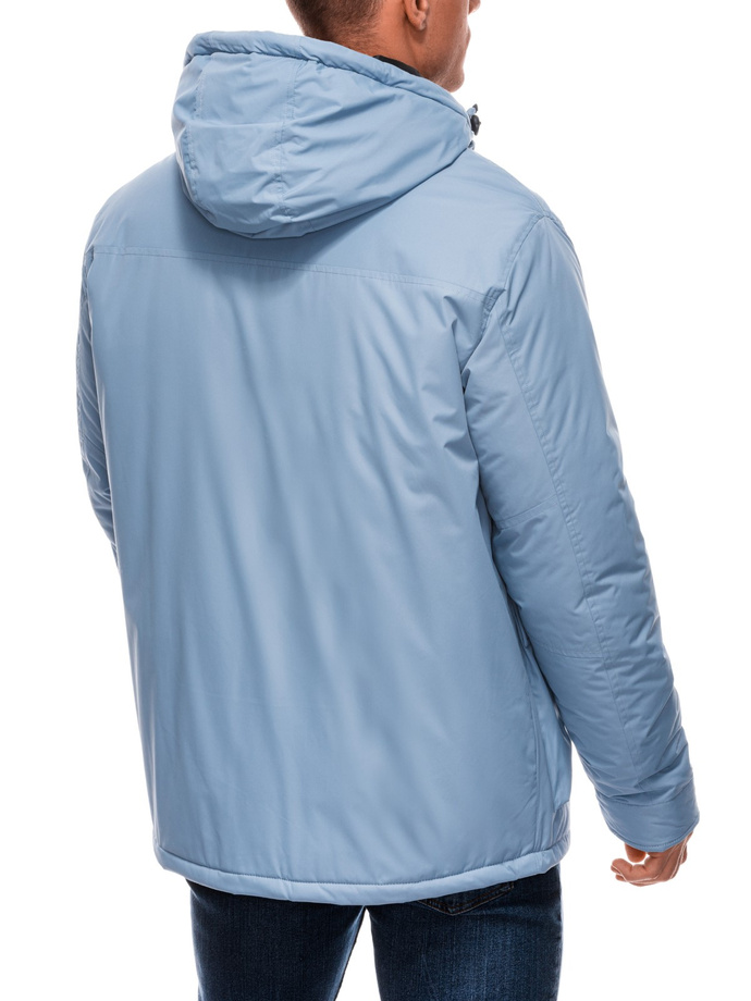Men's winter jacket C530 - light blue