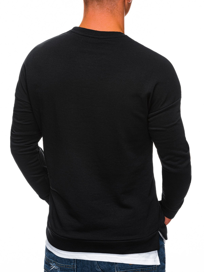 Men's sweatshirt B1340 - black