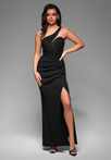Evening dress LA-OM-DLR037 - black
