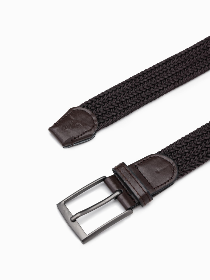 Men's belt A830 - brown