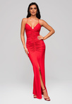 Evening dress LA-OM-DLR200 - red