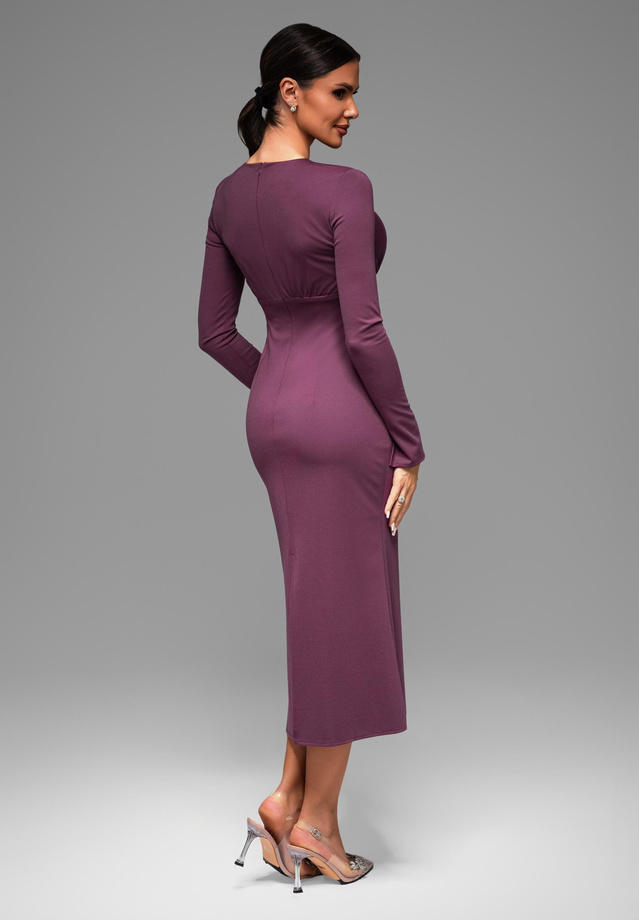 Evening dress LA-OM-DLR089 - purple