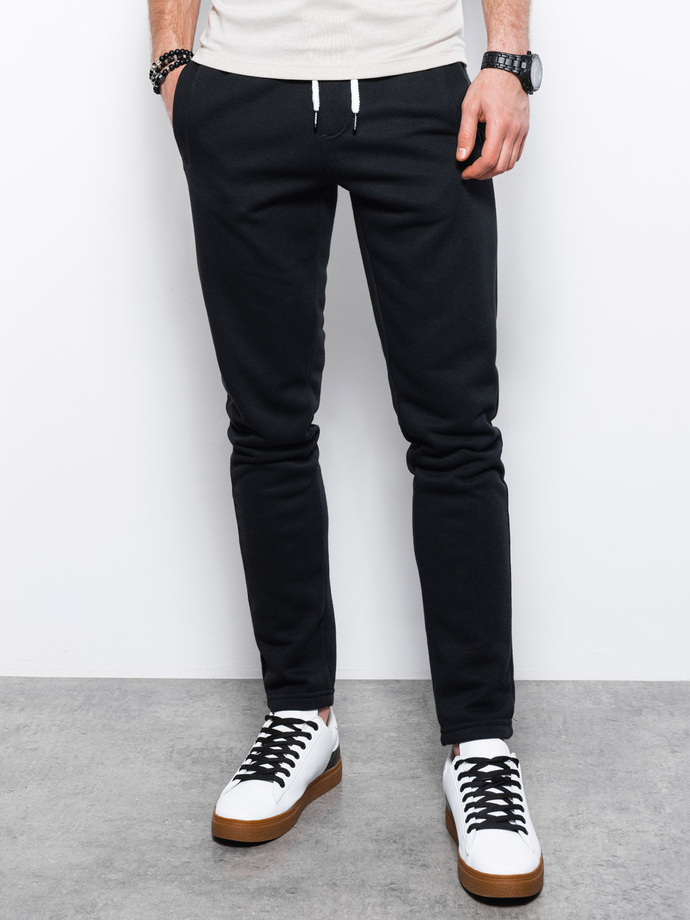 Men's sweatpants - black P866