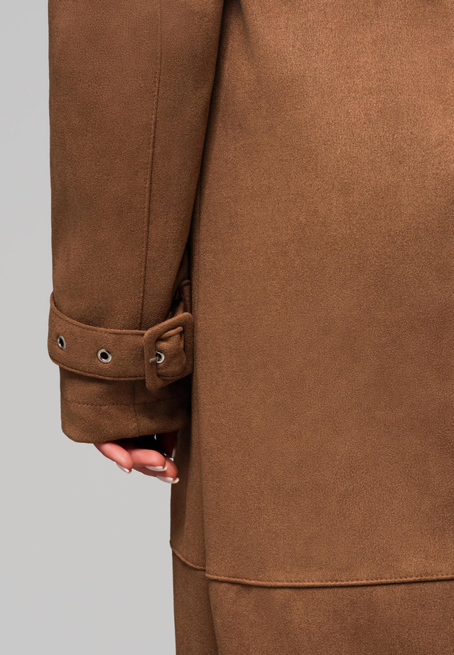 Women's trench coat LARICA OW-COLC-0107 v3 - brown