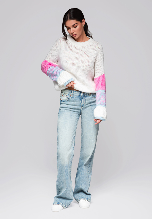 Women's sweater LW-SWSW-0107 - cream