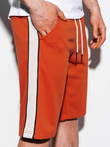 Men's sweatshorts - brick W241