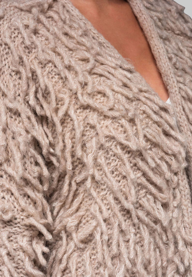 Women's cardigan LW-SWCD-0109 - beige