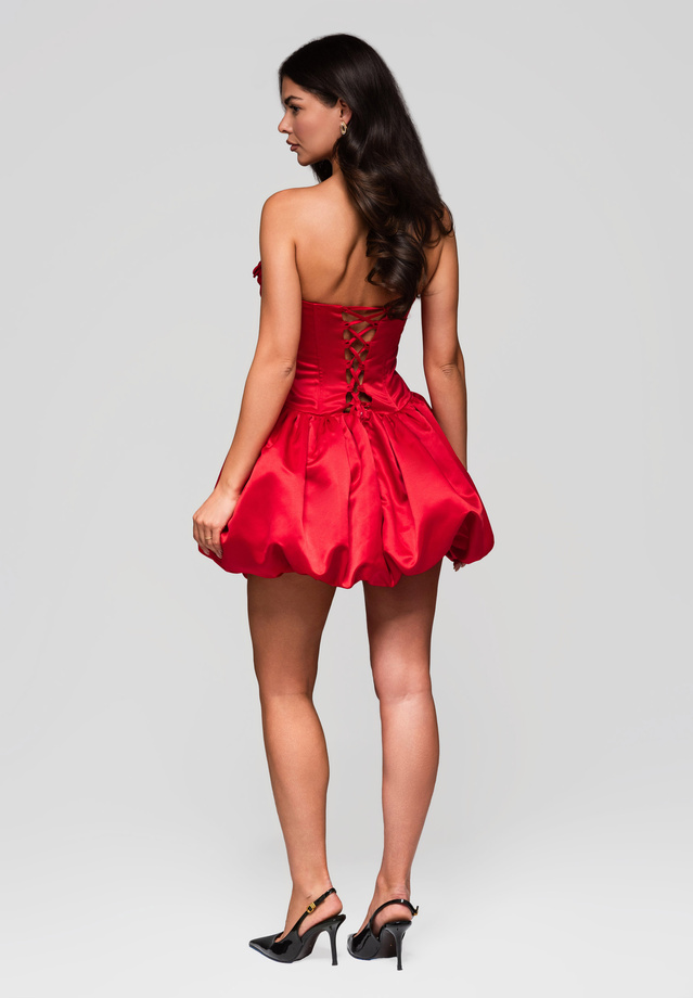 Evening dress LA-OM-DLR242 - red
