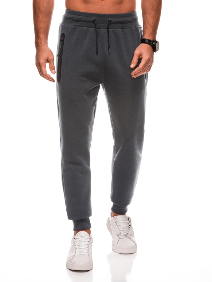 Men's BASIC uniform sweatpants - graphite V-8 EM-PABS-0104