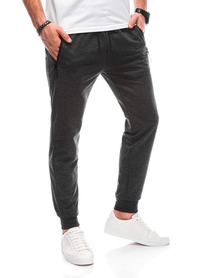 Men's sweatpants P1325 - dark grey