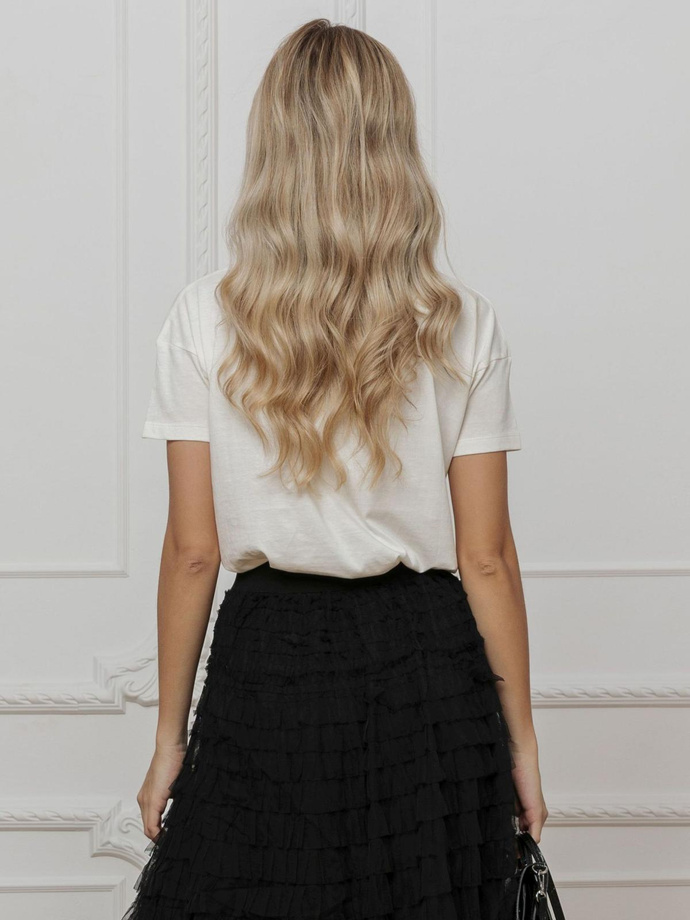 Oversize T-shirt SLR094 - ecru