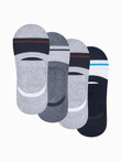 Men's foot socks 3-pack - white V4 OM-SOSS-0102