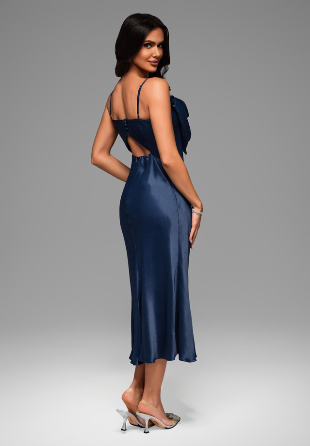 Evening dress LA-OM-DLR071 - navy