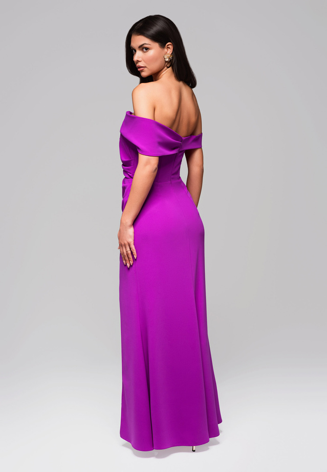 Evening dress LA-OM-DLR232 violet
