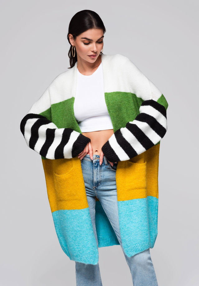 Women's cardigan LW-SWCD-0106 - blue