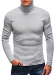 Men's polo neck E213 - grey