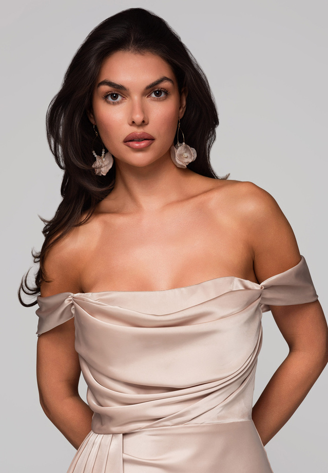 Evening dress LA-OM-DLR188 - gold