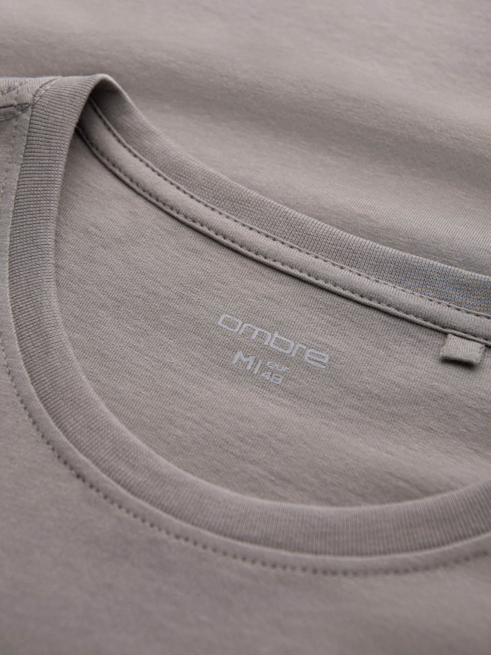 Men's San Francisco printed cotton t-shirt - ash V4 OM-TSPT-0120