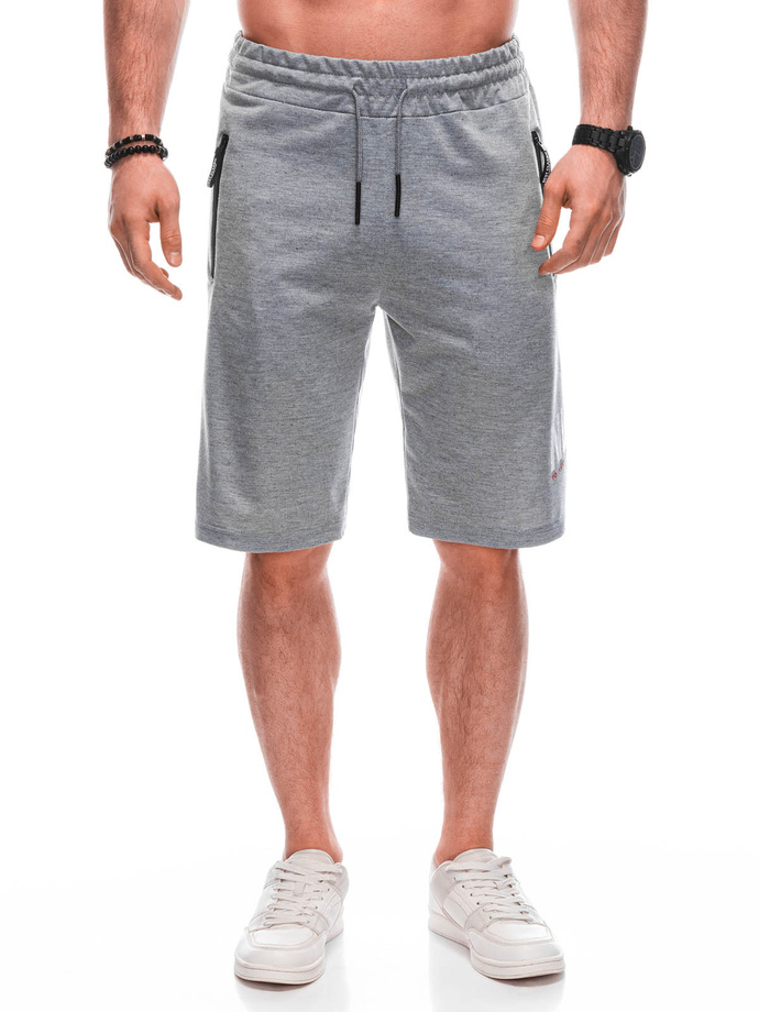 Men's sweatshorts W489 - grey