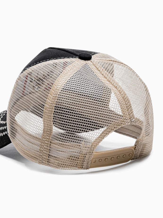 Men's cap H152 - black