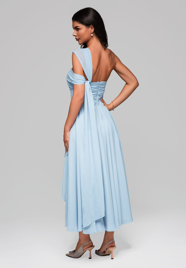 Evening dress LA-OM-DLR196 - blue