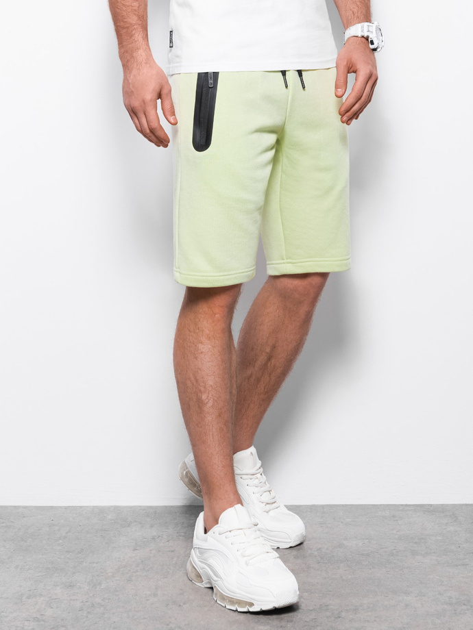 Men's sweatshorts - lime V6 W239