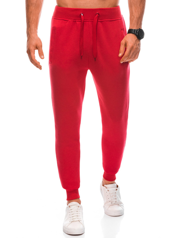 Men's sweatpants P928 - red