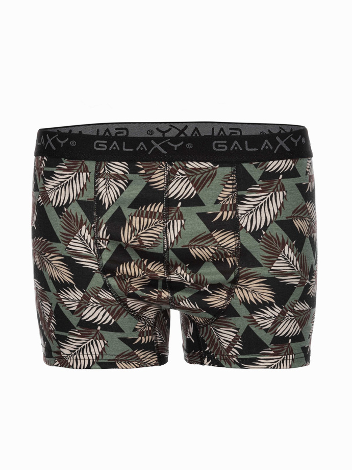 Men's boxer shorts U493 - green