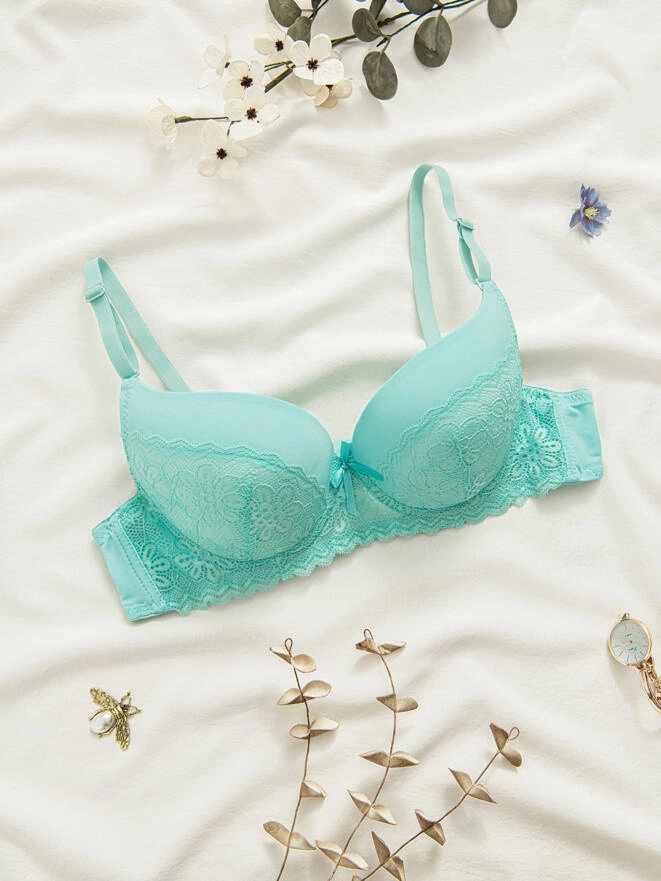 ULR411 push-up bra - mint