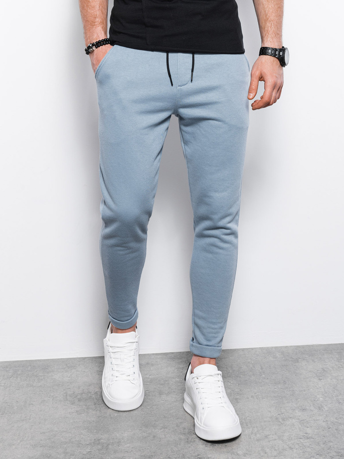 Men's sweatpants - light blue P949