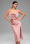 Evening dress LA-OM-DLR071 - pink