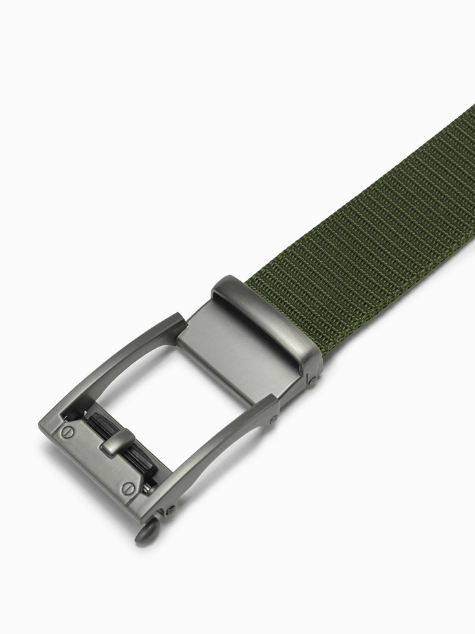Men's belt A827 - khaki