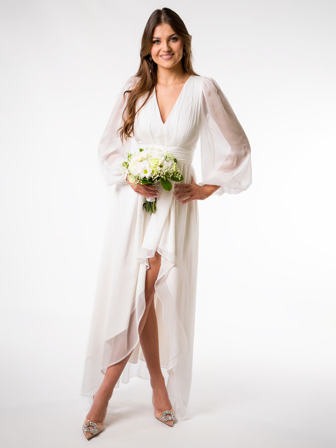 SELENA maxi dress DLR154 - ecru