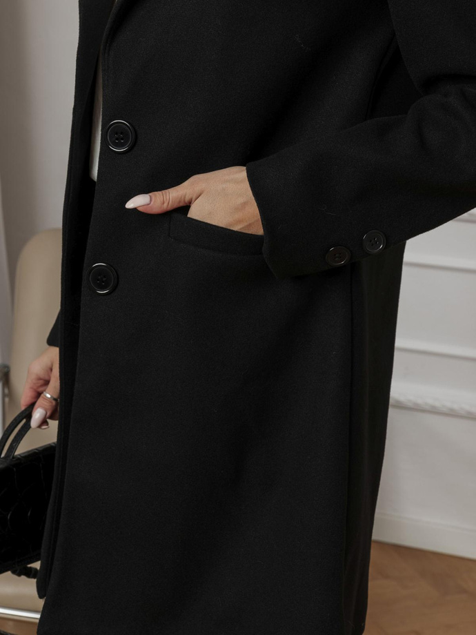 Women's coat CLR037 - black