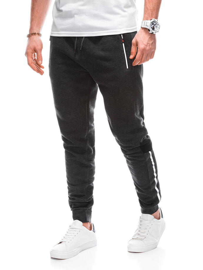 Men's sweatpants P1294 - dark grey