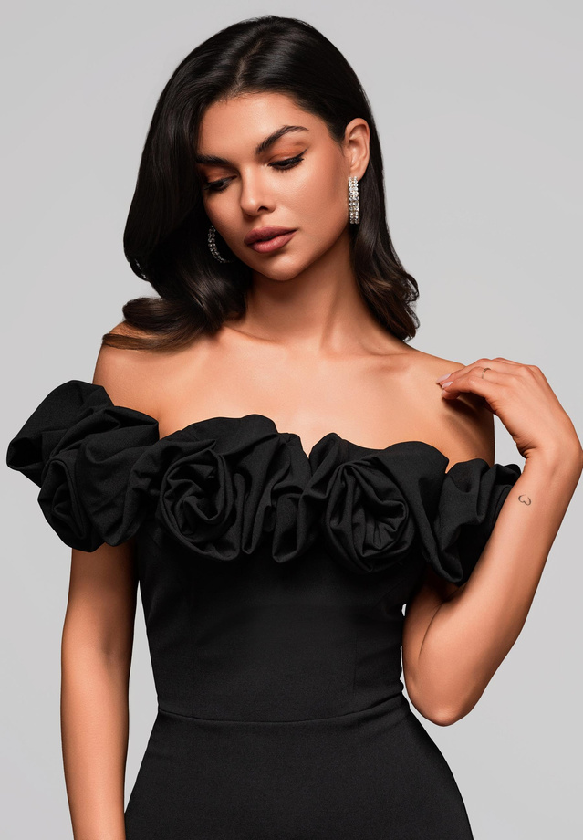 Evening dress LA-OM-DLR178 - black