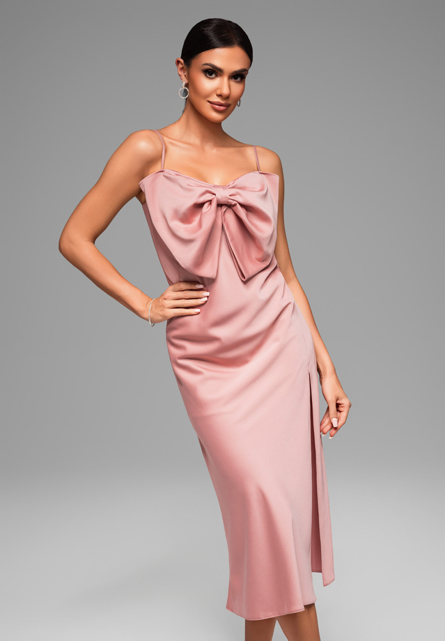 Evening dress LA-OM-DLR071 - pink