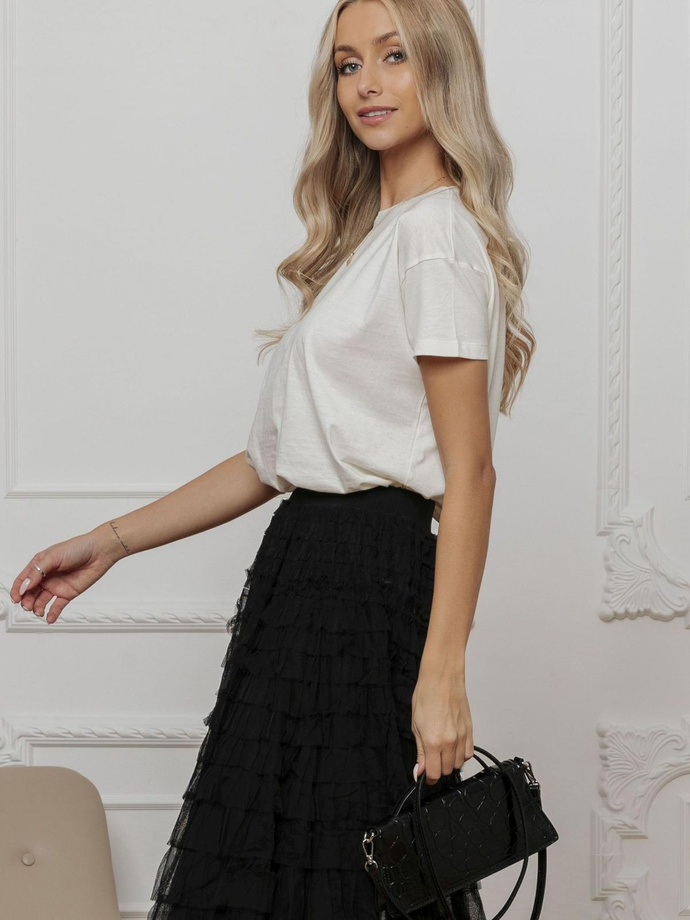 Oversize T-shirt SLR094 - ecru