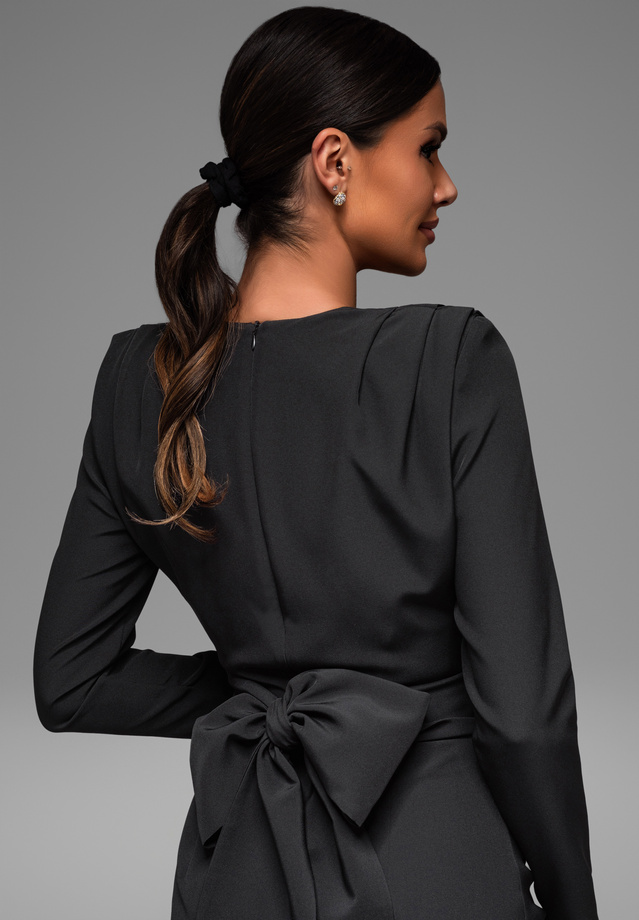 Evening dress LA-OM-DLR053 - black