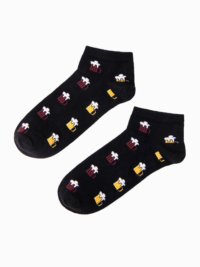 Men's socks - black V24 U177