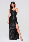 Evening dress LA-OM-DLR276 - black