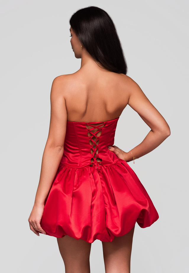 Evening dress LA-OM-DLR242 - red