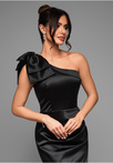 Evening dress LA-OM-DLR028 - black