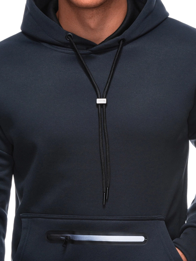 Men's zip-up sweatshirt B1699 - navy