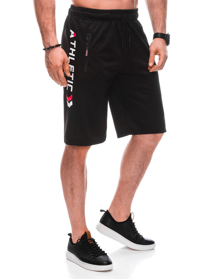Men's sweatshorts W481 - black